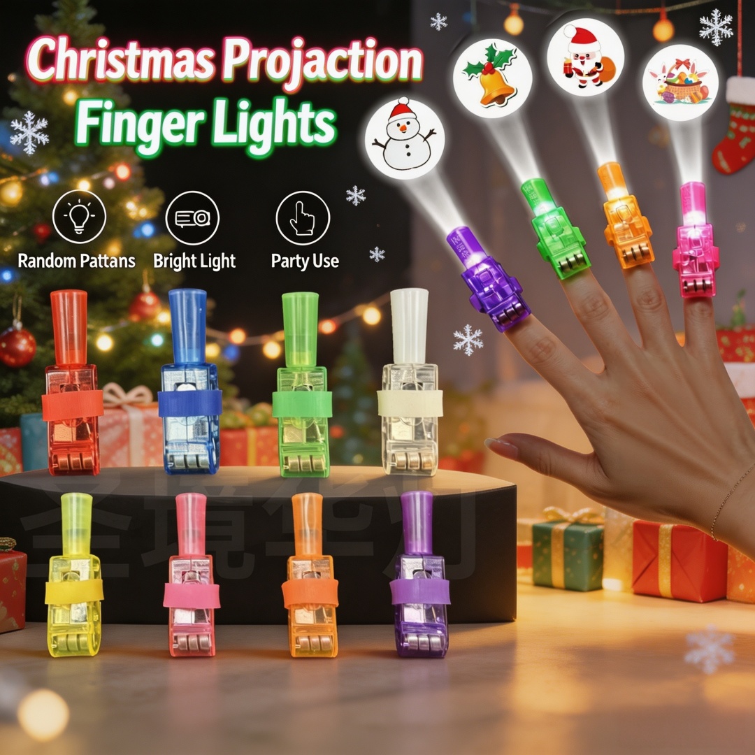 Lighting Christmas Decor - 24 pezzi di luci a proiezione
