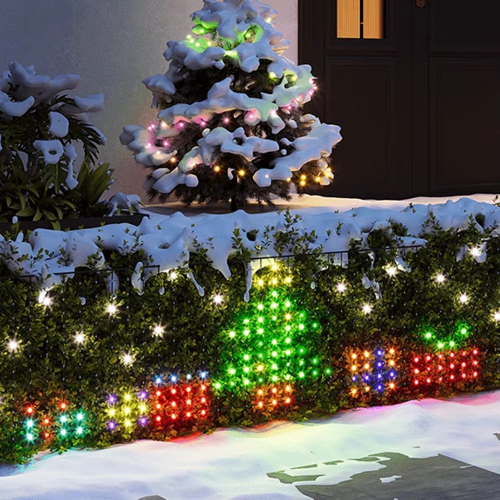 Lighting Christmas Decor - Set di Luci Natalizie a Rete
