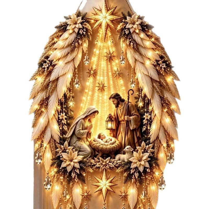 Lighting Christmas Decor - Stella di Betlemme LED da Appendere,