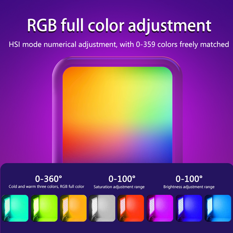 Luce LED portatile W70RGB a co - Lighting Visual recensione e prezzo