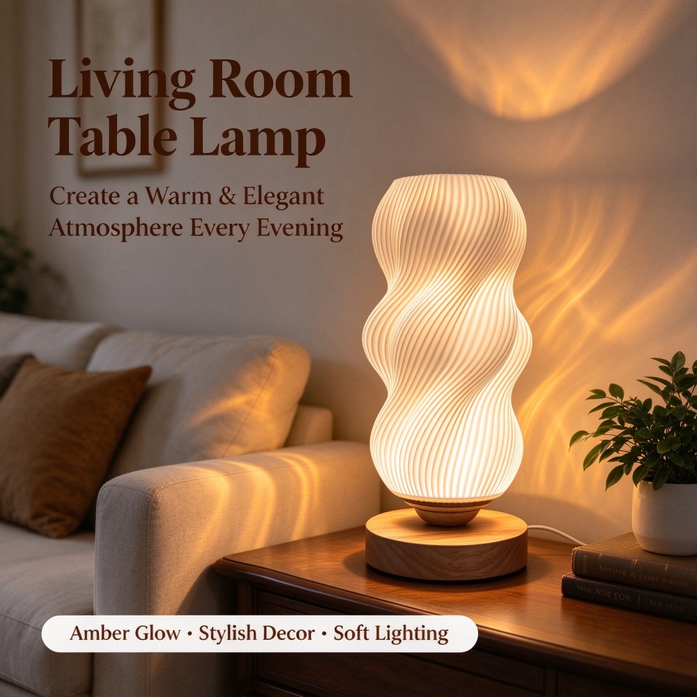 Lampada da notte con texture o - Lighting Decor Bedroom recensione e prezzo