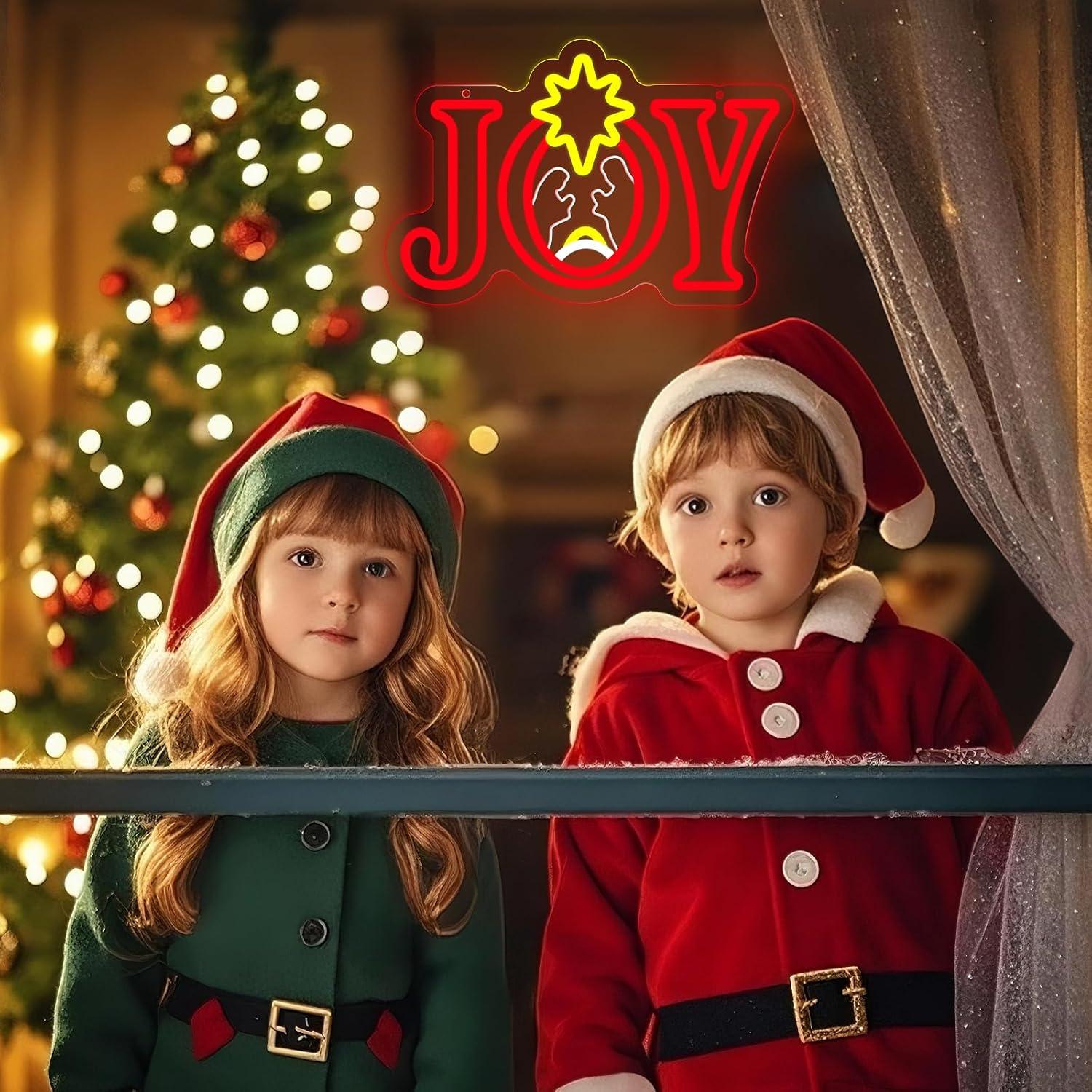 Insegna al neon con scena nata - Lighting Christmas Decor recensione e prezzo