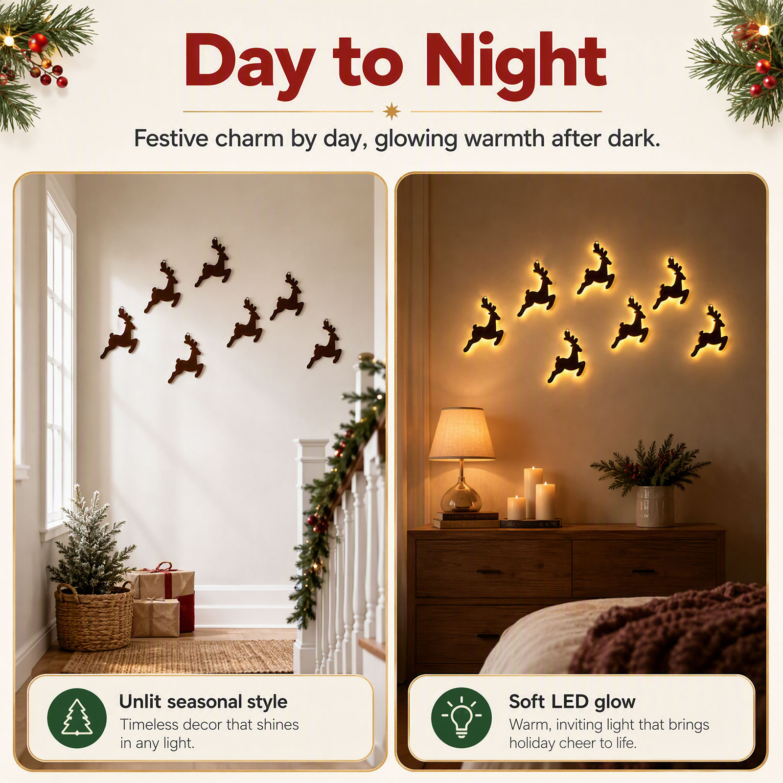 Set da 7 pezzi di decorazioni  - Up Lighting Decor recensione e prezzo