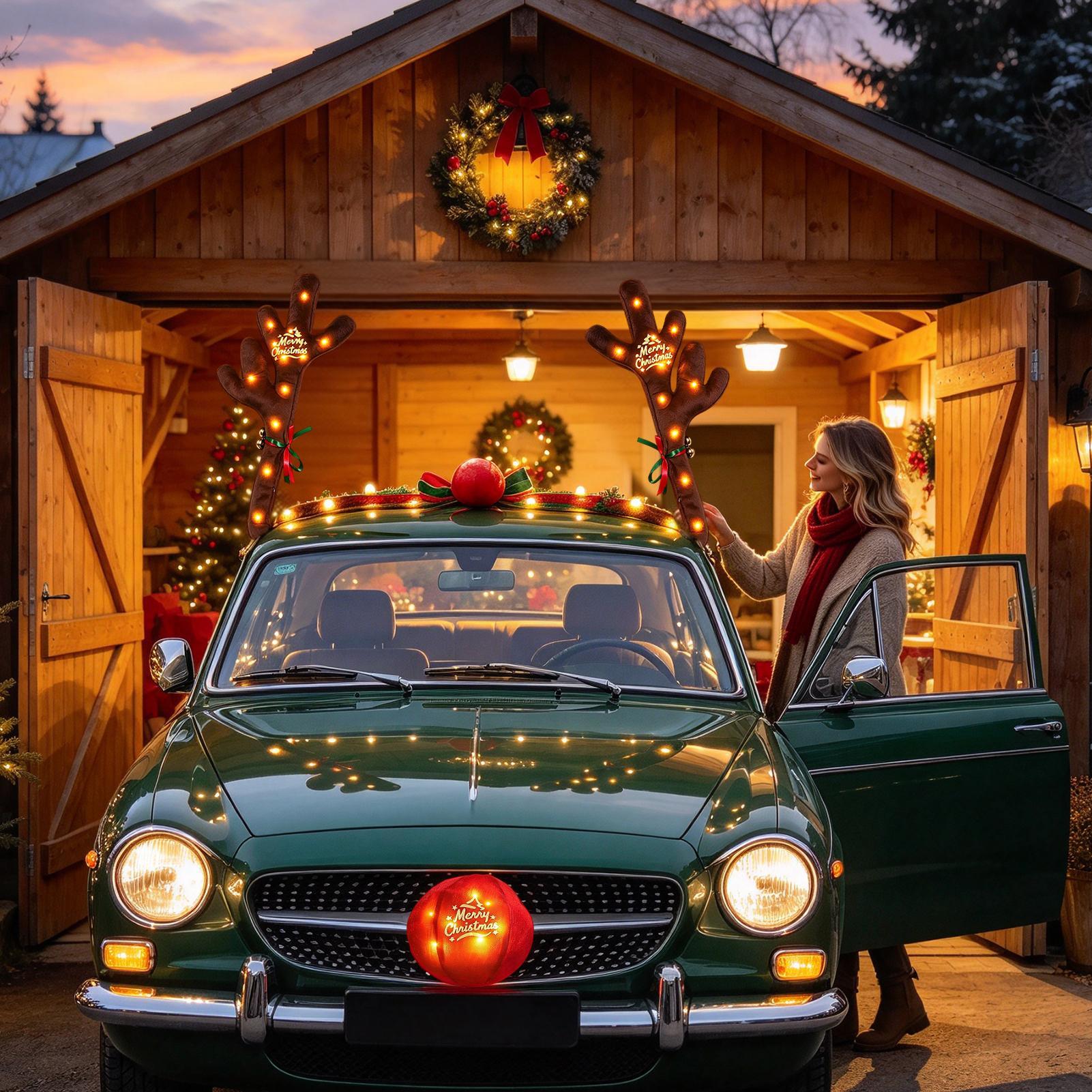 Decorazioni natalizie per auto - Up Lighting Decor recensione e prezzo