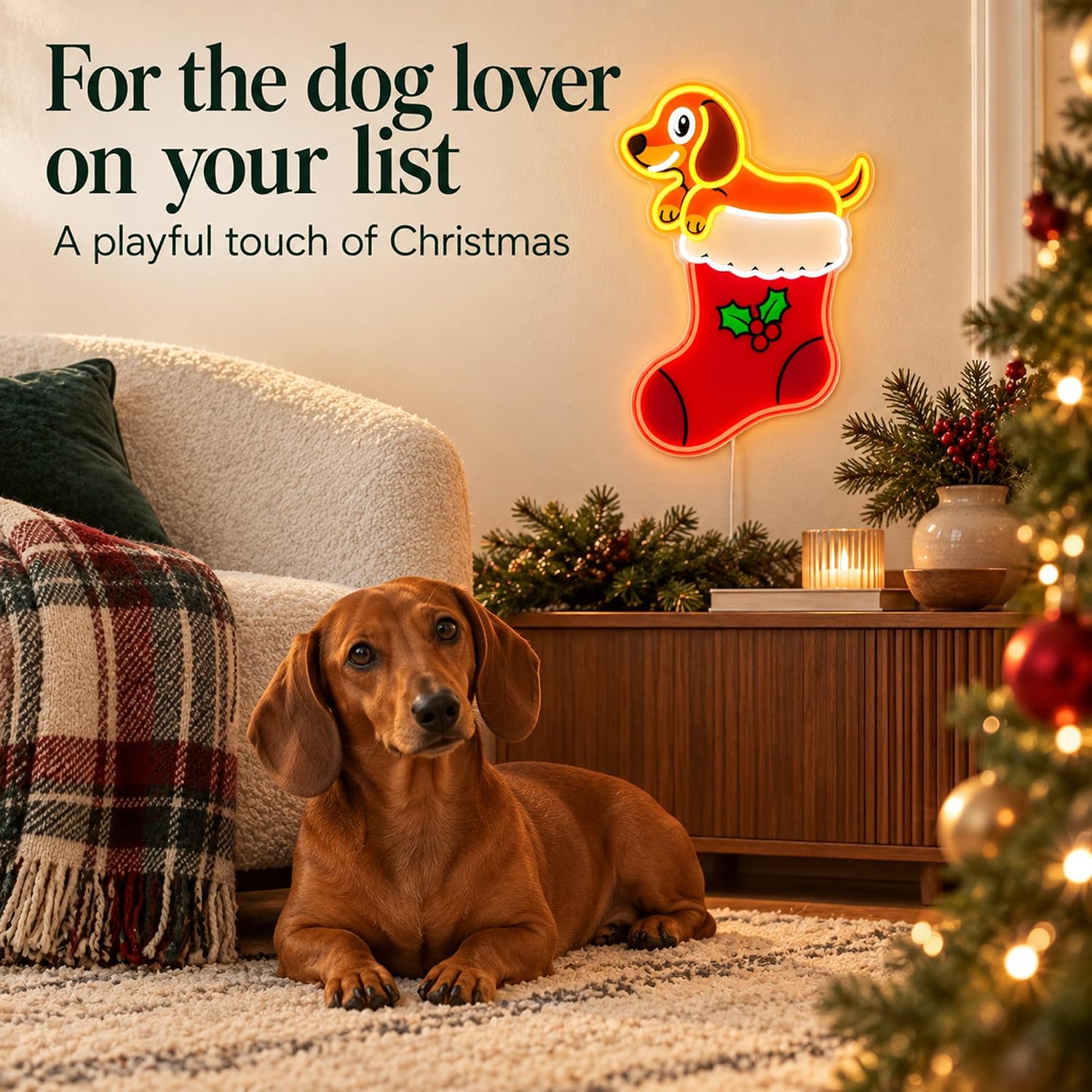 Insegna al neon a LED a forma  - Lighting Christmas Decor recensione e prezzo